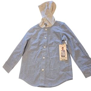 Lucky Brand Blue Chambray Button Down Shirt